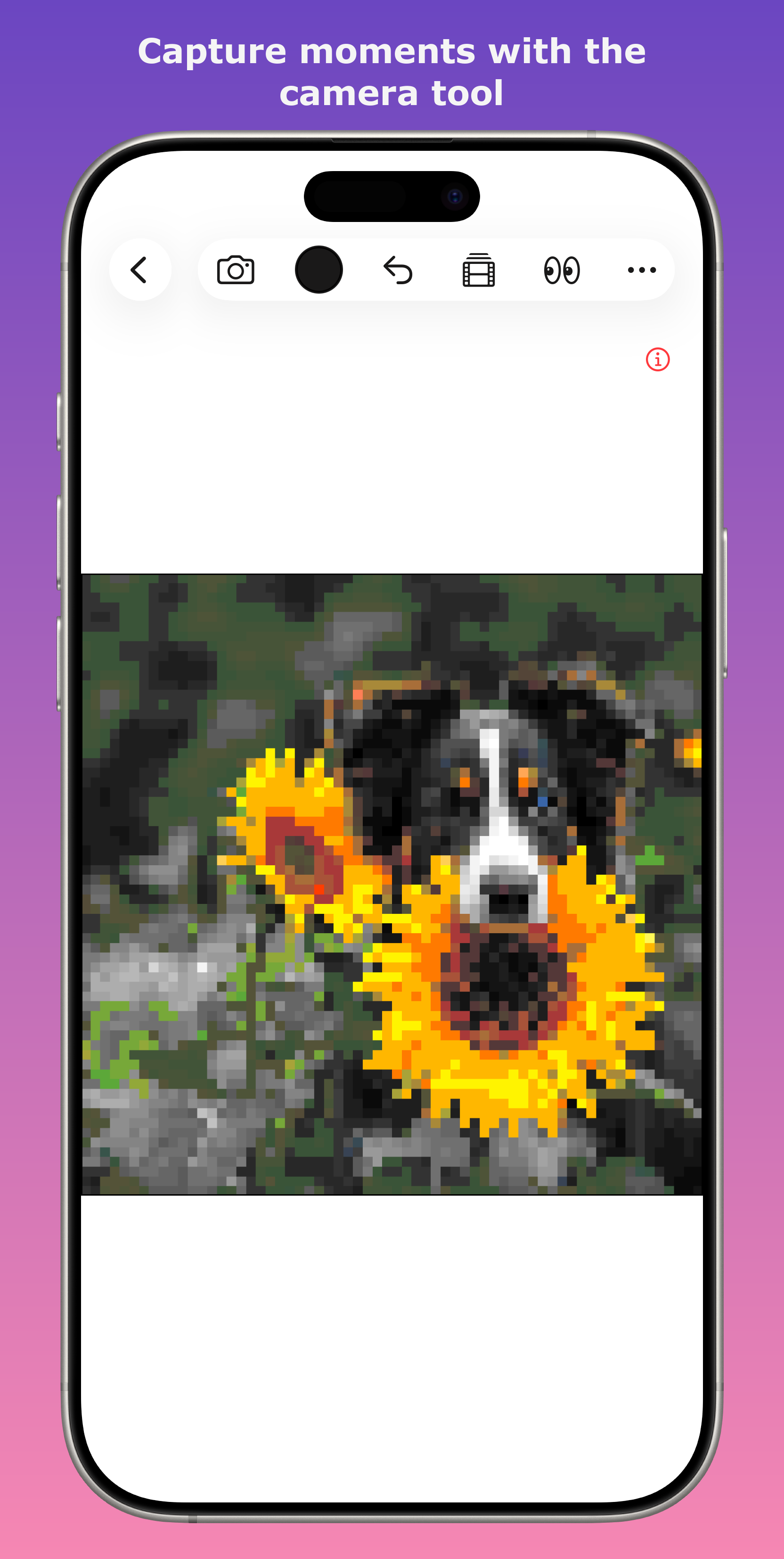 StampFX Camera Feature with Background